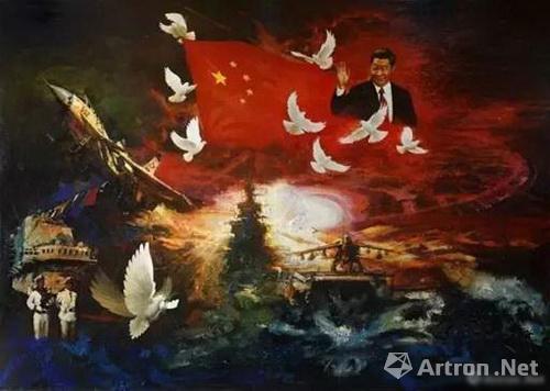 展望2017:王海力精品油画《中国梦 强军梦》系列