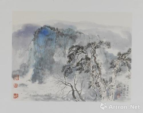 中国实力派画家单国栋国画艺术作品是中国画中西结合最完美的代表