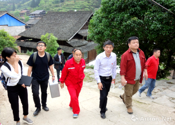 广西艺术学院建筑艺术学院韦自力教授带队赴三江进行侗族传统村落考察