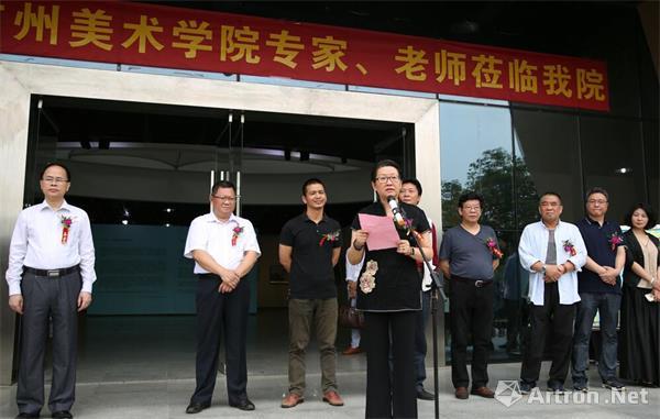 广西艺术学院美术学院、广州美术学院造型艺术基本部写生交换作品展乐成开幕