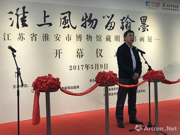 汇聚沈周董其昌等书画名家:淮安市博物馆藏明清书画展亮相上海