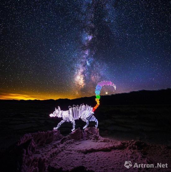 光绘涂鸦让夜色更炫