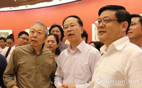 庆祝香港回归祖国二十周年全国中国画作品展开幕