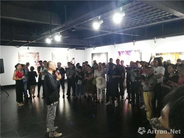 【雅昌快讯"观看"张建,付黎明抽象艺术双个展登陆成都许燎源现代