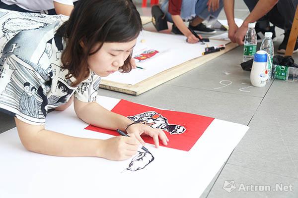 广西艺术学院美术学院学生党支部开展手绘POP设计大赛暨“迎七一”主题党日活
