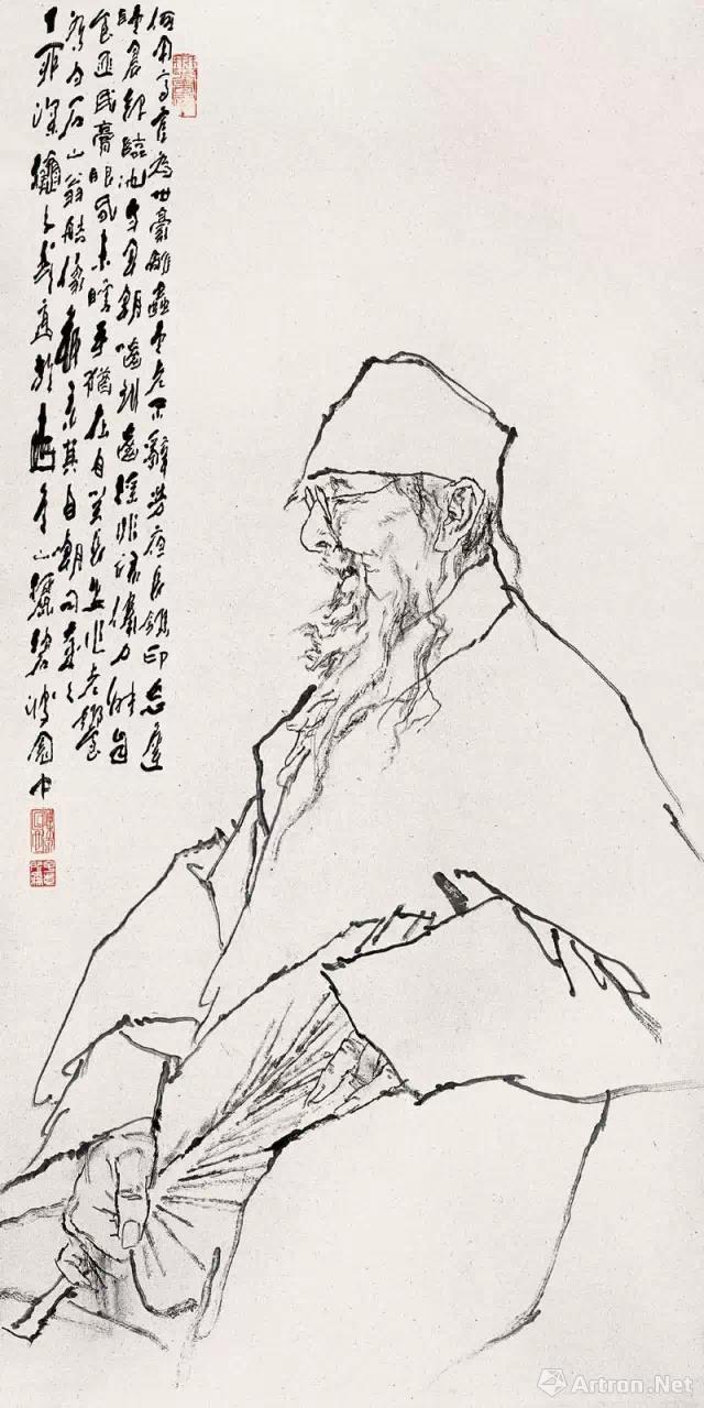 王子武的人物画