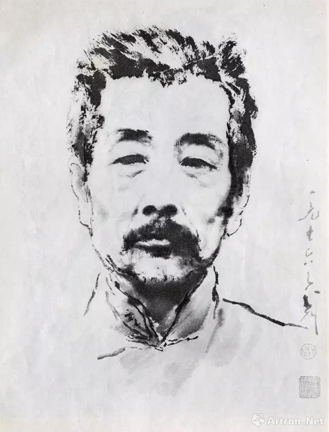 王子武的人物画