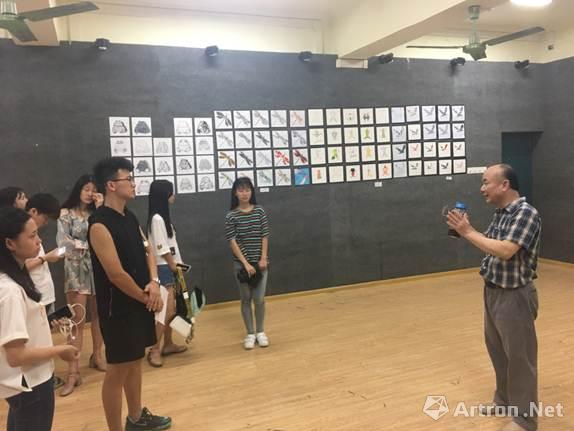 广西大学艺术学院“装饰与图案”课程汇报展开幕