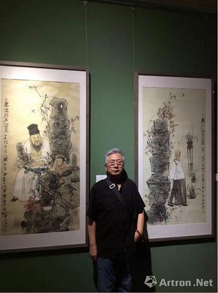 曹留夫等三位天津名家受邀参加学术展