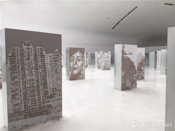 印记：亚历山大•法图 (VHILS) 个展于中央美术学院美术馆开幕