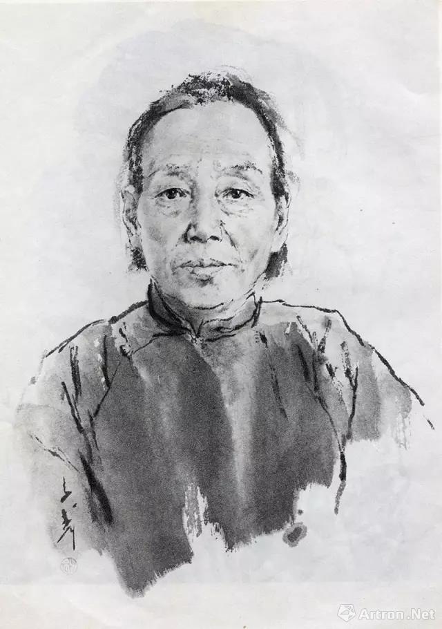 王子武的人物画