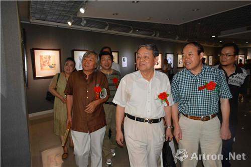 丝路花语中国花鸟画十人精品展 敬献中国人民解放军建军90周年