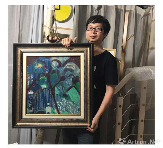 大爱：慈善拍第十二天 画家章愳作品拍到6500元