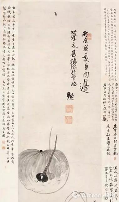 八大山人《饕餮图》2013年拍卖379.5万