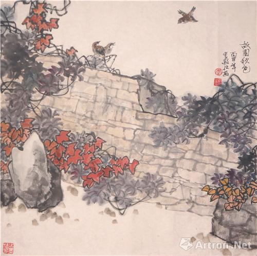 中国当代花鸟画名家:李敬仕