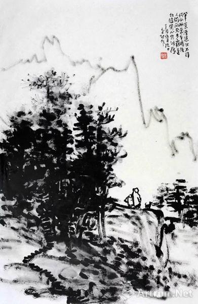 纸上河山与老村境界—老村研究及山水画新参照