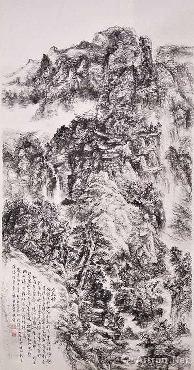 张肖喜庆十九大书画展画家国画作品欣赏