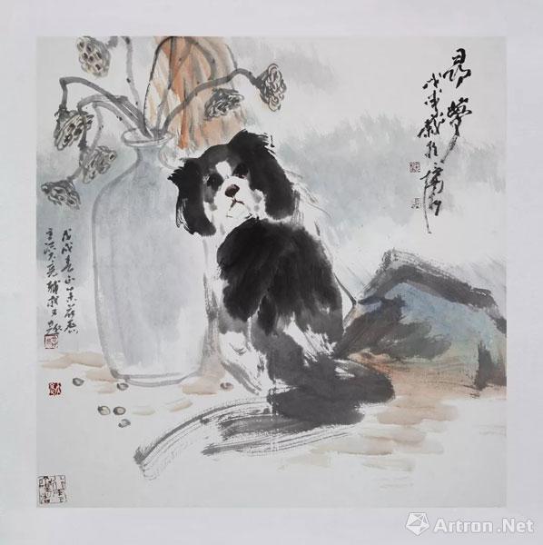 徐培晨,洪大亮"良戌嘉犬"精品展,在荣宝斋隆重开幕!