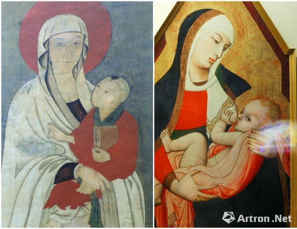 《罗马人民的保护者圣母玛利亚像 意大利罗马圣安德烈教堂收藏
