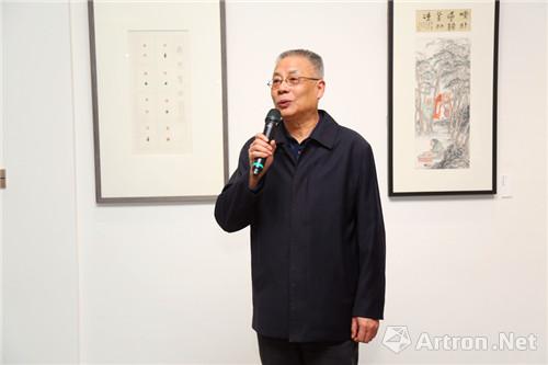 耕云钓月—岳奇,罗立纲,赵安艺术展在古都西安天博美术馆开幕