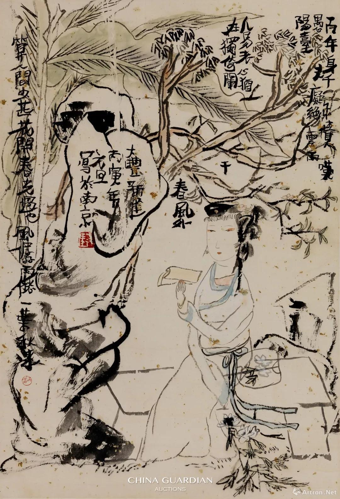 嘉德秋拍"新文人画现象三十年"之 朱新建 篇