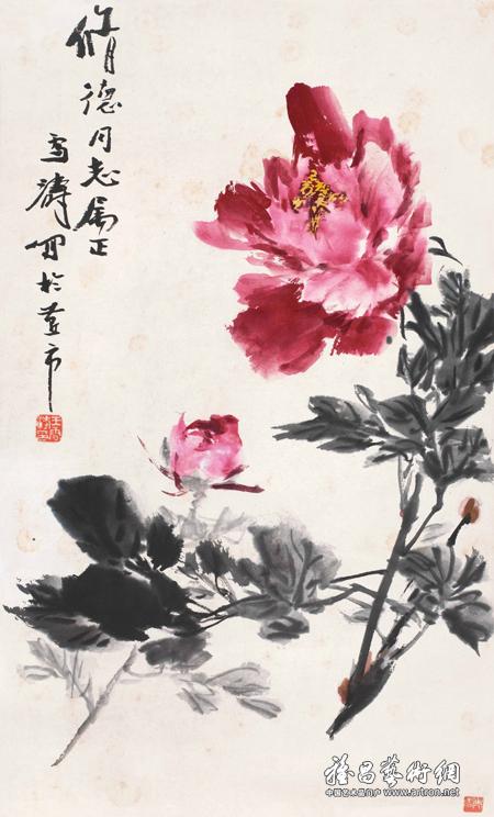 王雪涛(1903 -1982) 牡丹