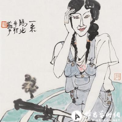 "国风——当代名家水墨人物画专题展"在南宁展出