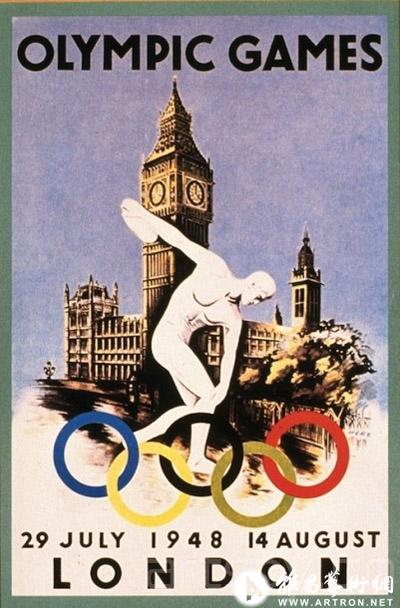2012伦敦奥运会官方海报公布 艺术家各显身手