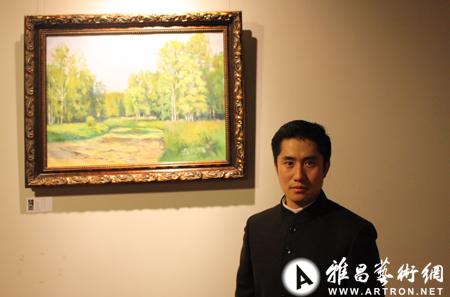 《留俄青年油画家邹满龙迎春艺术展》在经典之地开幕