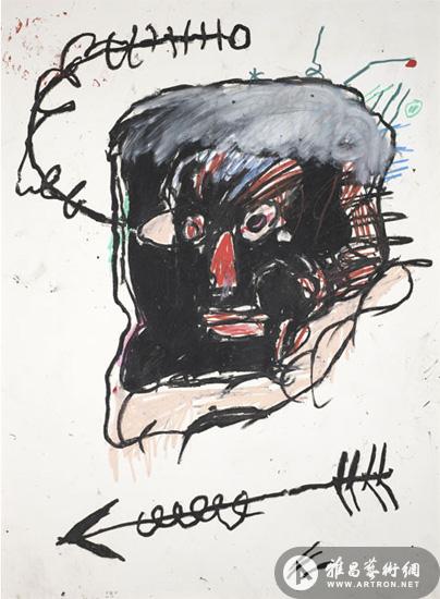 日,由美国当代涂鸦艺术家让·米切尔·巴斯奎特(jean-michelbasquiat