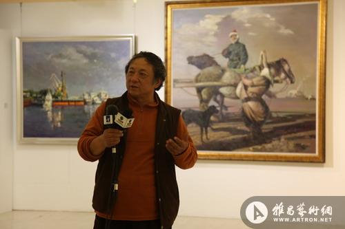 "俄罗斯之旅"孙建光油画作品展在京举办