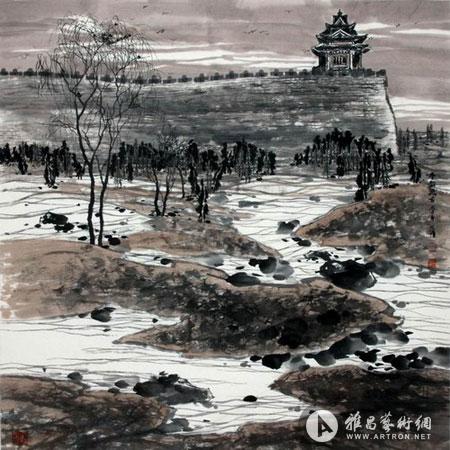 从画中国到画奥运访青年画家陈夫(沉浮)