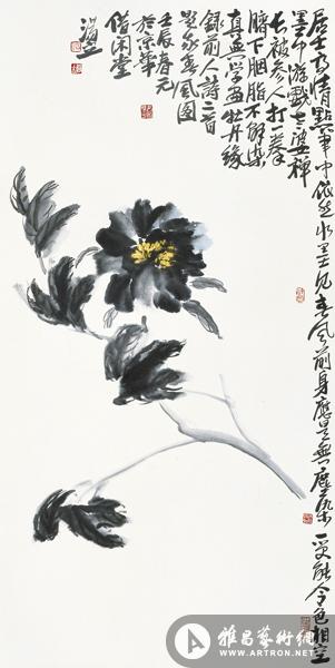 "天地神韵"--汤文选,汤立大写意花鸟画精品展亮相保利