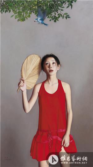 李贵君 《近在眼前》 2013年作 180cm×100cm