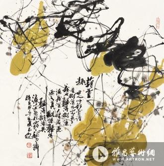 当代海派大家梁文尧精品画作亮相上海唐朝2014春拍