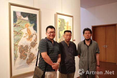 参展画家(年龄为序:姚天沐 贾宝珉 郑叔方 陈永康 汤立 刘怀山