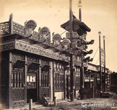 北京店铺 1860年 费利斯·比托