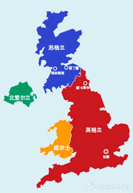 (图注4:9 月18 日苏格兰公投之后,英国版图可能会少掉一大块)