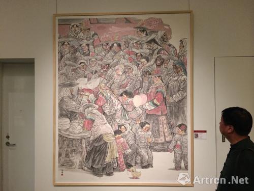 "第十二届全国美展中国画作品展"开幕