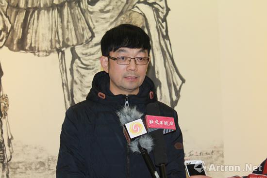 王巍中国画作品展在清华大学展出