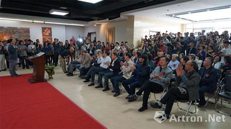 天地境象·林乐成艺术个展在沈阳大学开幕