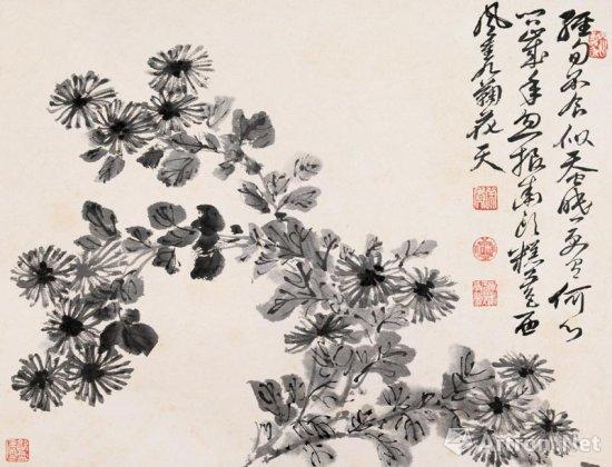 明代徐渭 《花卉图卷》