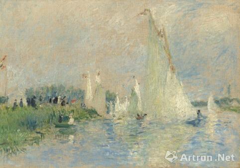 1874 Regata ad Argenteuil(Renoir)
