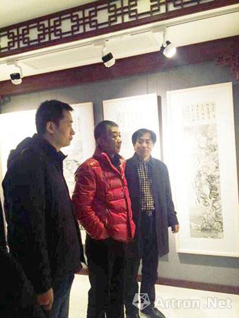 周午生,肖培金中国画精品展在静海开幕