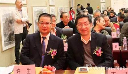 深圳市安徽商会会长,深圳豪威集团董事长许生先生与深圳海关王志关长