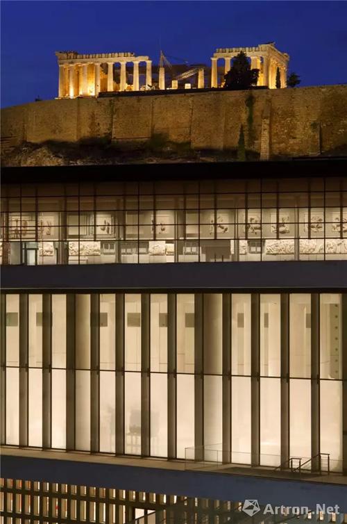 新卫城博物馆,希腊雅典,2001-2009,© bernard tschumi/peter