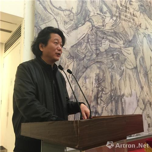 中国国家画院副院长张江舟开幕式致辞