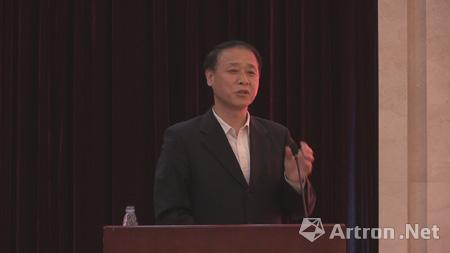 深圳市文化产业文改办主任王跃军致辞