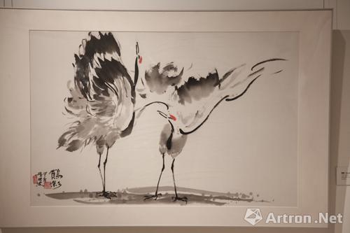 莱勒,鲁晓波绘画作品展以韵律相晖引发文化关注