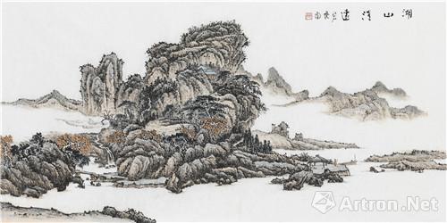 北宋董逌在《广川画跋》中讨论李成的山水画艺术时有云:"营丘李咸熙